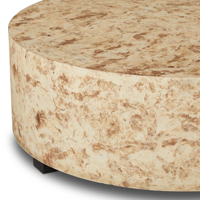 Hudson Coffee Table, Bark Paper