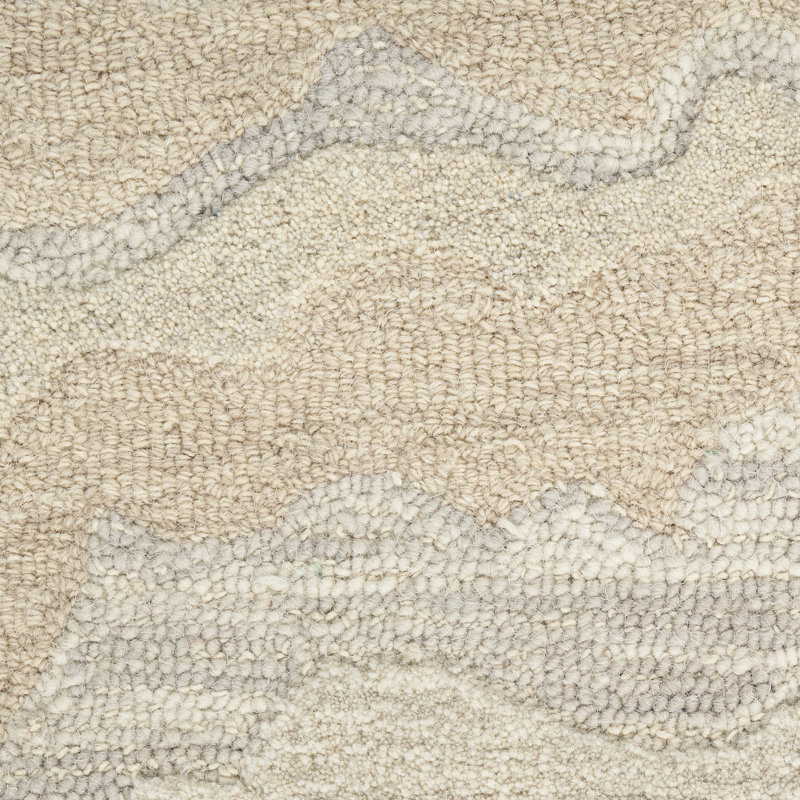 Cahide Abstract Handmade Area Rug, Runner 69 x 229cm