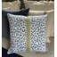 Mineral Blue Animale Pillow Cover And Insert