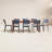 Anautica Rectangular Long Aluminum Dining Set