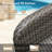 Rattan Patio Chair With Cushions (set Of 2)-2018200540