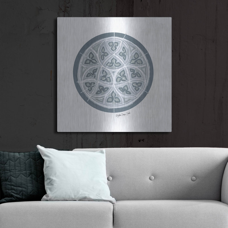 Luxe Metal Art 'Geometry Study 2' By Stellar Desig " Geometry Study 2 " by Stellar Design Studio