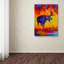 «Moose 5» par Kucera, reproduction sur toile tendue-22070421