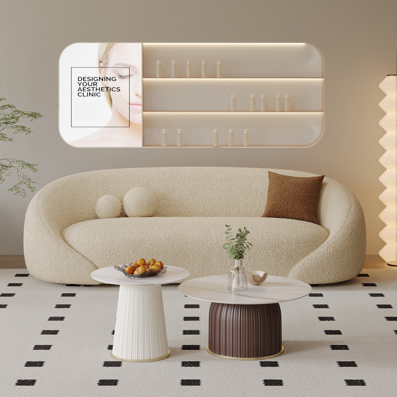 Modern and Simple Cream-style Off-white Sofa