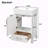 Modern Bathroom Vanity with Ceramic Sink-613679282