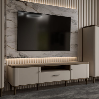 Aderinola Unfinished TV Stand for TVs up to 75"