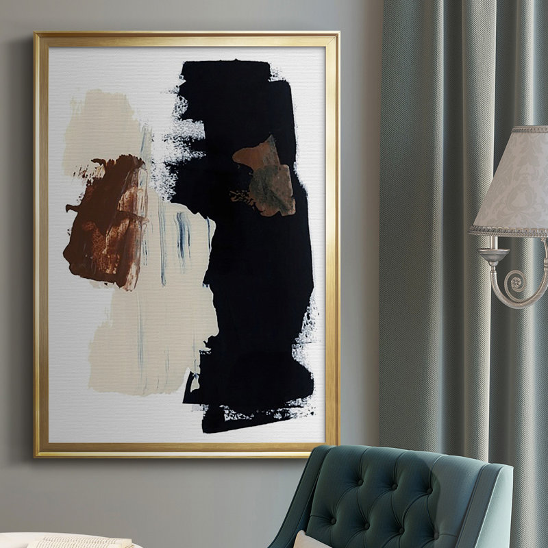 Goldenrod Patch II, reproduction encadrée de qualité supérieure - prête à être accrochée, H 30,5 po x l 22,5 po x P 1 po