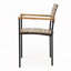 Chaise en bois et métal Laris