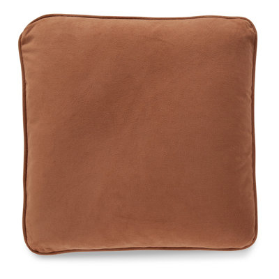 Wali Square Accent Throw Pillow, 20 Inch, Feather Fill Polyester
