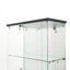 Vitrine en verre trempé avec DEL Bluetooth-5113169