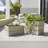 Rectanglar Terrace Planter Tall - Ash Brown-1396517712-1396517715