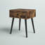 Table de chevet 1 tiroir Marquette
