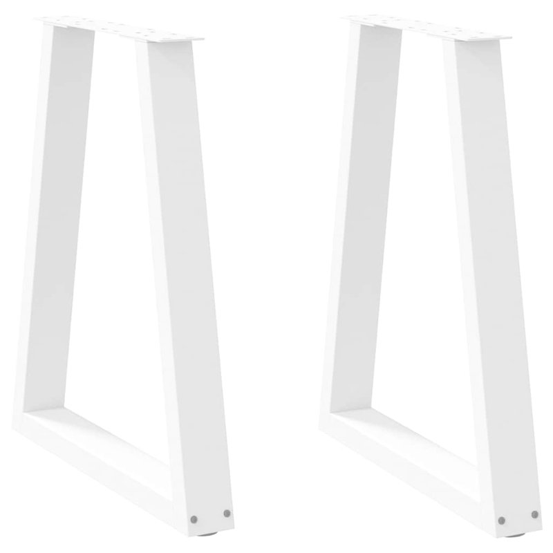 Auvil Table Leg, 73.3cm H x 50cm W x 8cm D, White