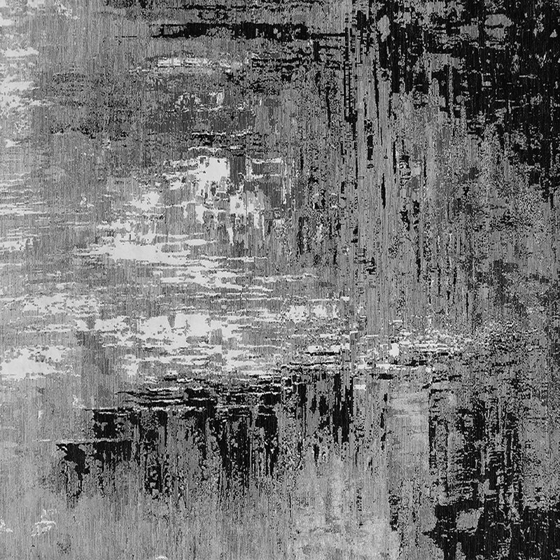 Mirach Performance Abstract Indoor Rug, Square 3'