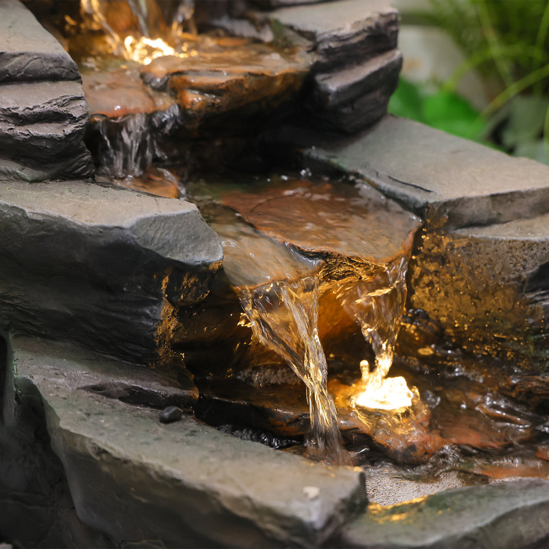 Handcrafted Outdoor Floor Fountain