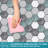 Geometric Water Resistant Non-Skid Kitchen Mat-1735701769
