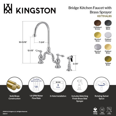 Robinet de cuisine Kingston