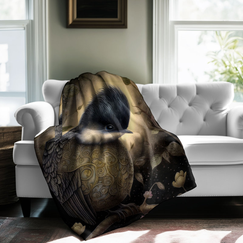 Unavailble Throw Blanket, Lit simple