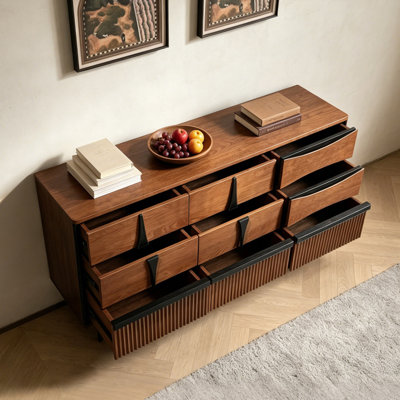Chinese-style retro minimalist sideboard