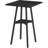 2-Tier High Top Pub Table, Counter Height Table with Storage,Black