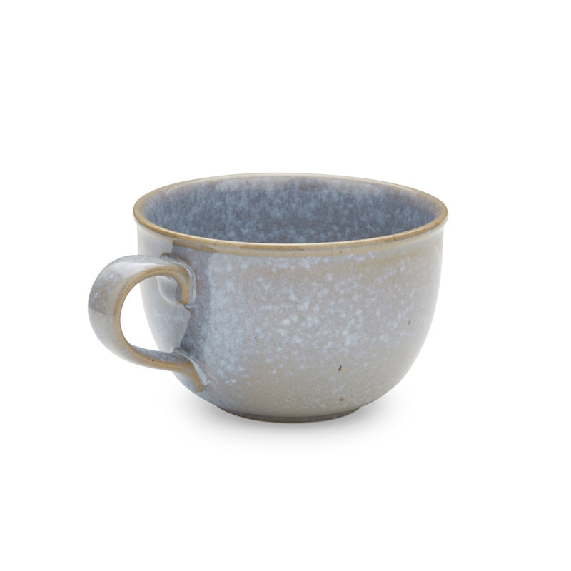Minerals Set Of 4 Jumbo Mugs, Aquamarine