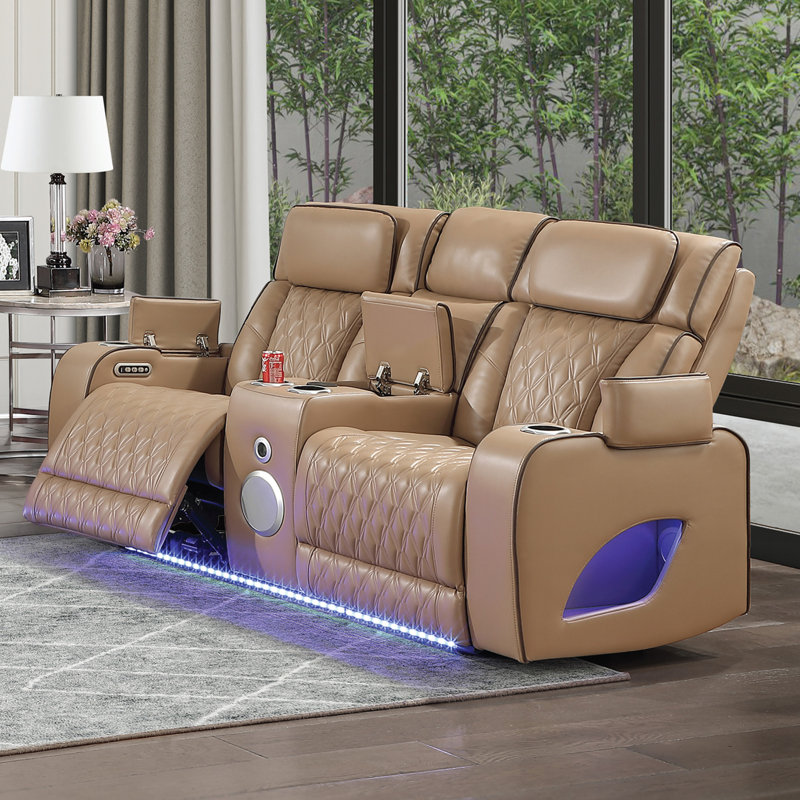 Causeuse inclinable Fortuner, 76.03" W