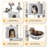 Siebert 79 " H Cat Scratching Post-2074025695