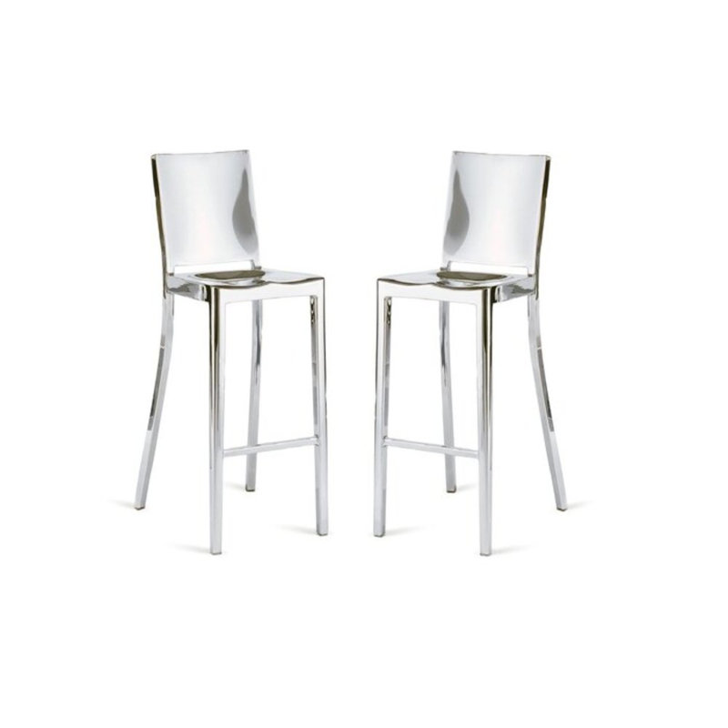Tabouret de bar et de comptoir Amar, Tabouret de comptoir (siège d'une hauteur de 26 p