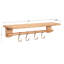 Faustina Wall Shelf with Hooks