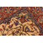 Tapis de zone en laine 6 pi 8 po x 10 pi 3 po one-of-kind noué la crème Denver