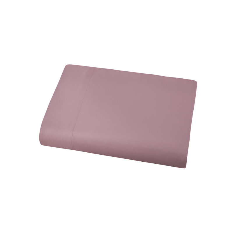 Drap surdimensionné Southwood Fine Linens en lavande de Vilano, drap de très grande taille en microfibre brossée 110 g / m², 132 x 110 po, infroissable et résistant à la décoloration