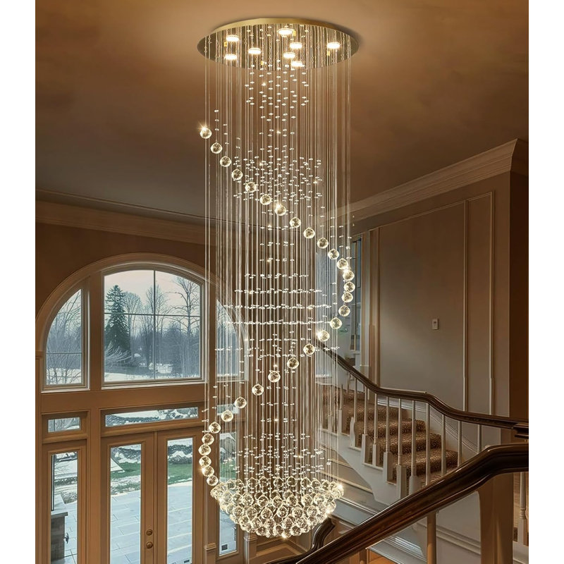 Lustre en cristal moderne Glam