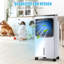 Giantex Portable Air Cooler, Electric Air Cooling Machine W/3 Modes, 3 Speeds And Timer Function, Cooling Fan, Idea For Home Office