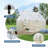 Aluminum Frame Polycarbonate Greenhouse with Roof Vent, Heavy Duty Outdoor Garden Kit-119791804-119791802
