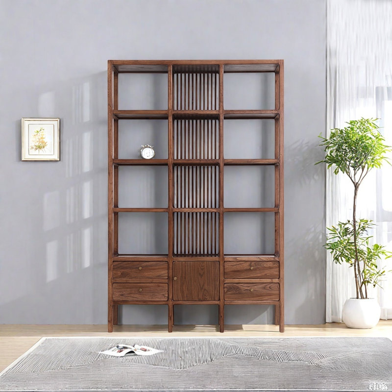 Nouvelle bibliothèque élégante de style chinois