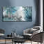 Paysage, affiches, images bleues, décorations murales, forêt grise, art botanique pour salle à manger, art mural contemporain 20 po x 40 po