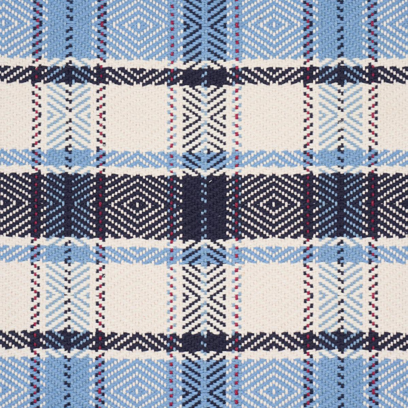 Heidi Check Fabric, Blue