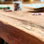 Table de salle à manger rectangulaire en bois massif de style moderne-1148432364