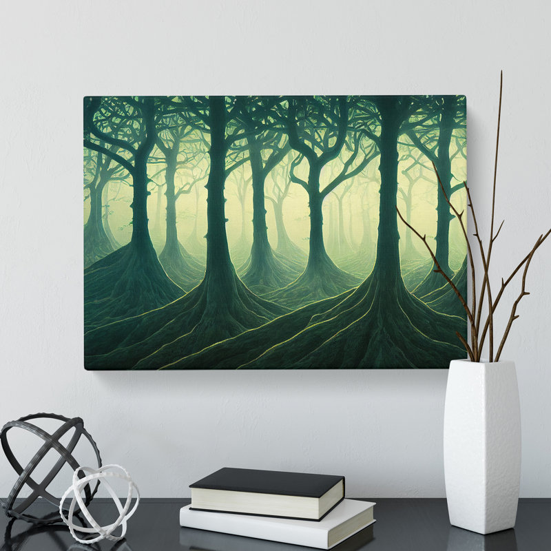 A Dazzling Forest - Wrapped Canvas, 40cm H x 60cm W x 3cm D