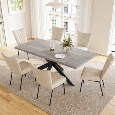 6 - Person Extendable Dining Set