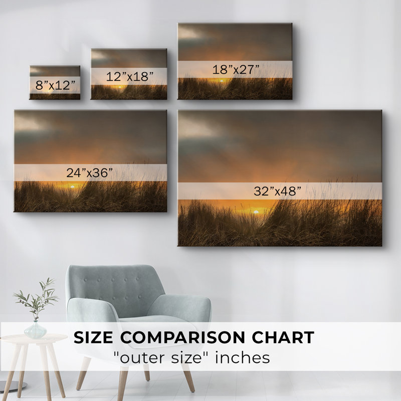 Dunes au bord de la mer - galerie Cavas, 24 x 36