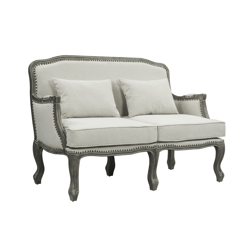 Causeuse moderne avec 2 coussins Tania Modern