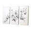Ensemble de salon noir et blanc Orchid Tranquility II - Orchids Wall Art-107766409-107766417