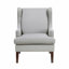 Chaise d'appoint avec garniture cloutée, chaise rembourrée pour le salon, chaise d'appoint simple pour la maison