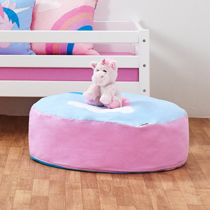 Unicorn 75cm Wide Round Pouf Ottoman