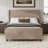 Headboard Upholstered Bed Frame,No Box Spring Needed-1674526646-1670691320