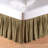 Colonial Williamsburg Windsor Damask Bed Skirt Drop Length: 18 inches-489022105
