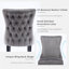  Demarco Luxury Velvet Upholstered Kitchen Dining Chairs-998588458-980542629-950621411