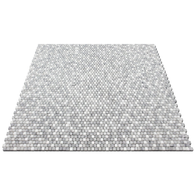 Adriatica 0.63" x 0.63" Marble Linear Mosaic Wall & Floor Tile, Tempesta Mare