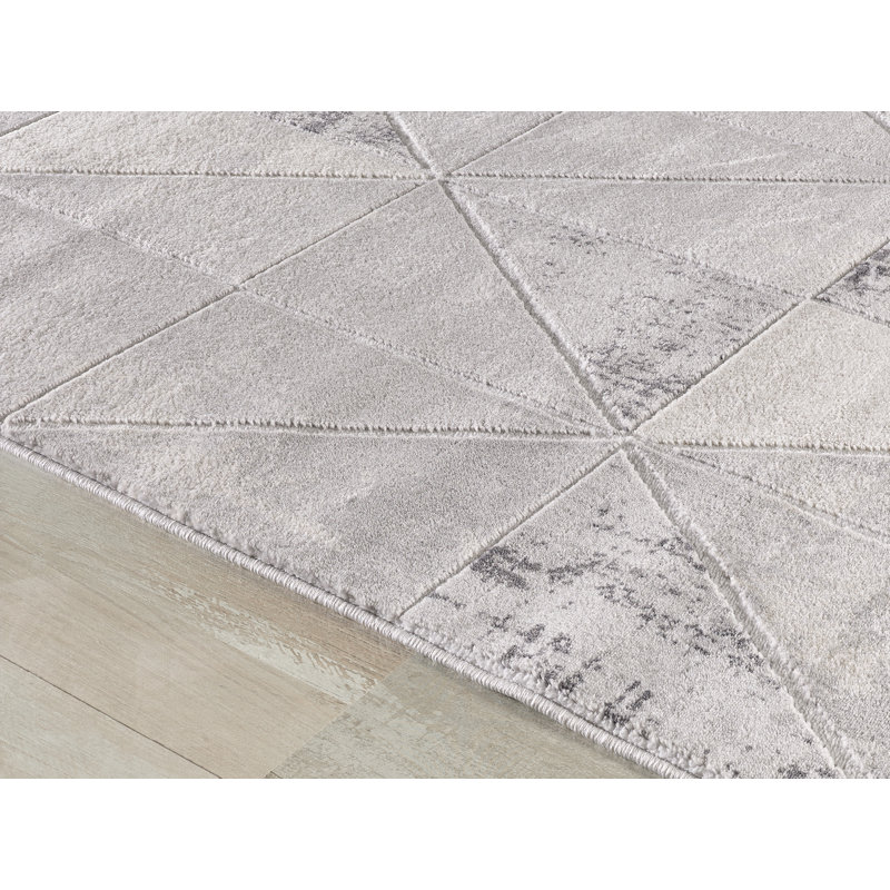 Donella Geometric Hand Woven Area Rug, Rectangle 200 x 280cm
